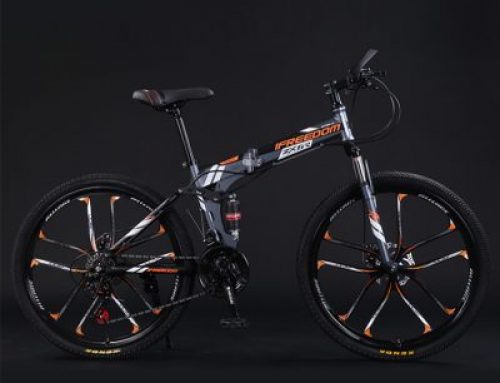 Carbon steel folding 26 inch foldable mountain bike