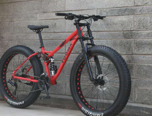 Competitive high-grade fat tire snow bike