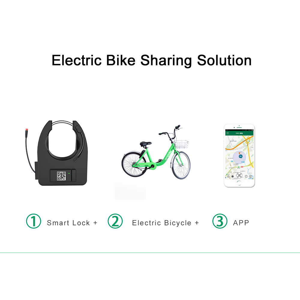 GPS tracking wireless smart bike lock