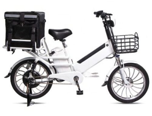 High-power electric bicycle with rear seat