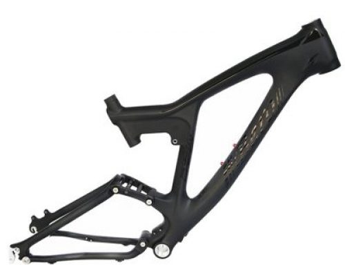 Hollow design partly foldable bicycle frame