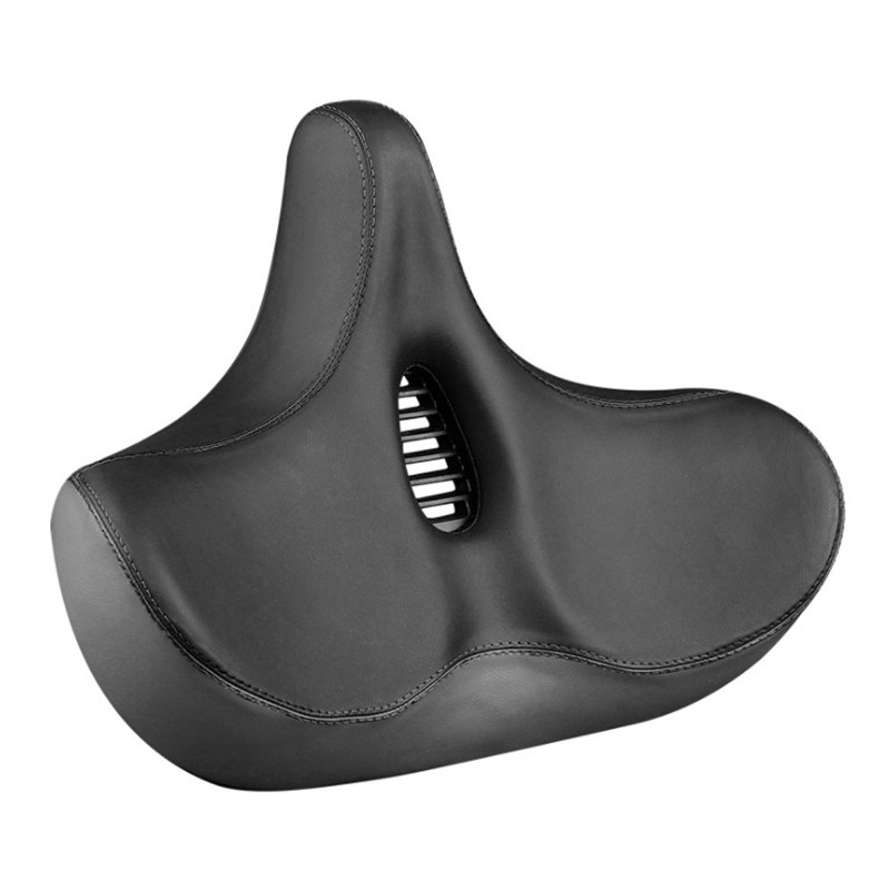 Large professional ergonomic bicycle seat