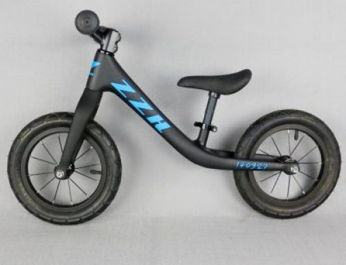 One-piece children’s bicycle for competition