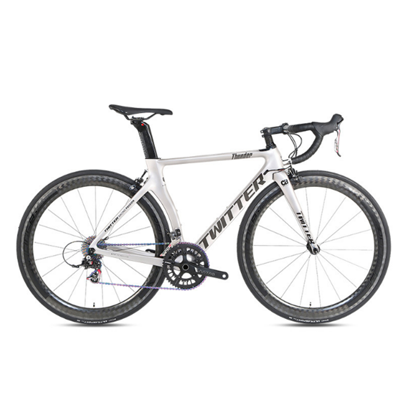 Reinforced carbon fiber road bike