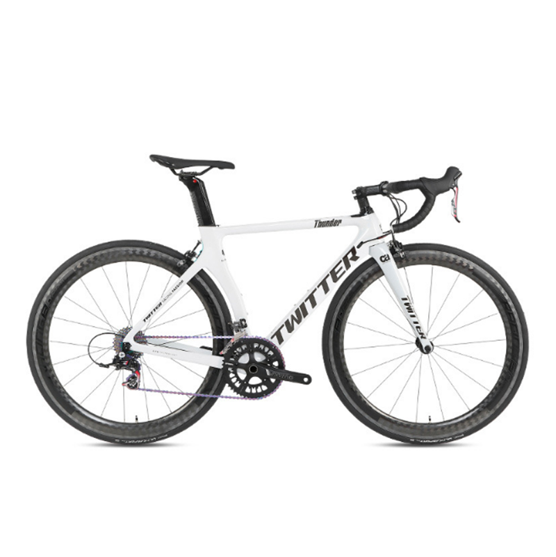 Reinforced carbon fiber road bike