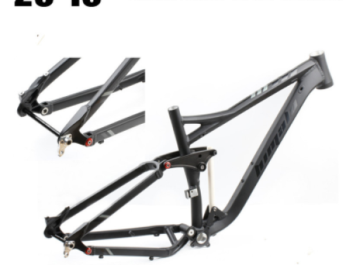 Special size alloy touring bicycle frame