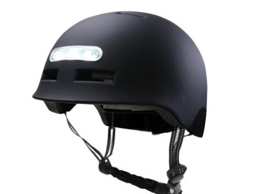 Sports safety LED light riding helmet