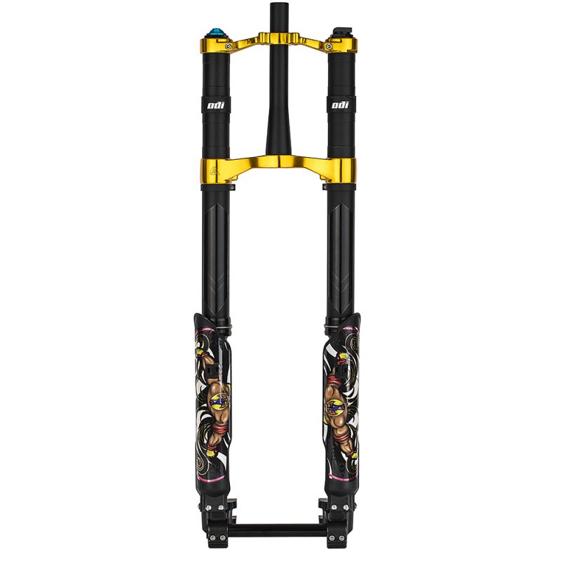 Longstroke suspension mountain bike fork